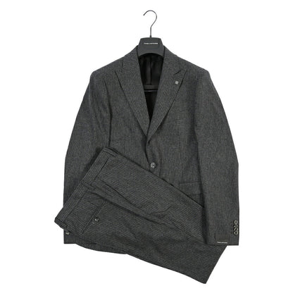 26-27AW TAGLIATORE 2FBR26B01 ストレッチウール 2Bシングルテーラードスーツ グレー 48 | GUARDAROBA MILANO OFFICIAL STORE