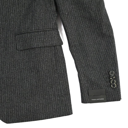 26-27AW TAGLIATORE 2FBR26B01 ストレッチウール 2Bシングルテーラードスーツ グレー 48 | GUARDAROBA MILANO OFFICIAL STORE