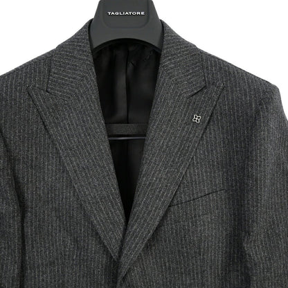 26-27AW TAGLIATORE 2FBR26B01 ストレッチウール 2Bシングルテーラードスーツ グレー 48 | GUARDAROBA MILANO OFFICIAL STORE