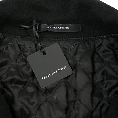26-27AW TAGLIATORE “ADAMS” カシミヤ混ウール ブルゾン ブラック 48 | GUARDAROBA MILANO OFFICIAL STORE