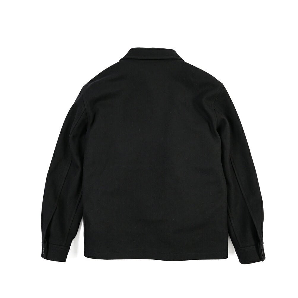 26-27AW TAGLIATORE “ADAMS” カシミヤ混ウール ブルゾン ブラック 48 | GUARDAROBA MILANO OFFICIAL STORE