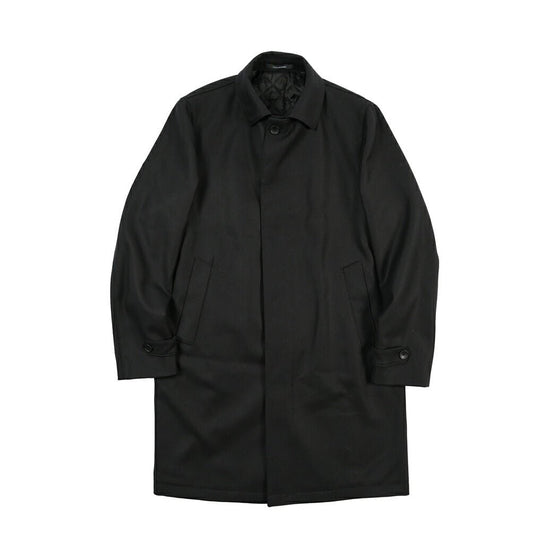 26-27AW TAGLIATORE “ALTON” ヴァージンウール100% バルマカーンコート ブラック 48 | GUARDAROBA MILANO OFFICIAL STORE