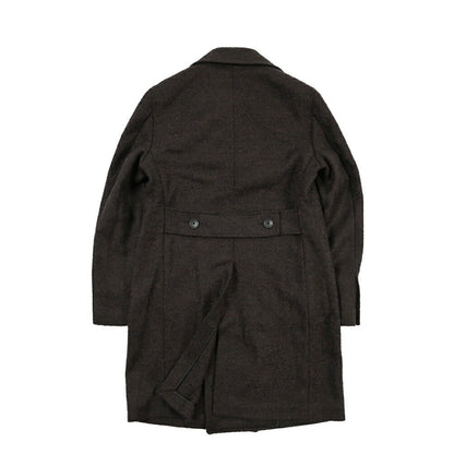 26-27AW TAGLIATORE “ARDEN TRA” ウール混 6Bダブルコート / Exclusive Garment ブラウン 48 | GUARDAROBA MILANO OFFICIAL STORE