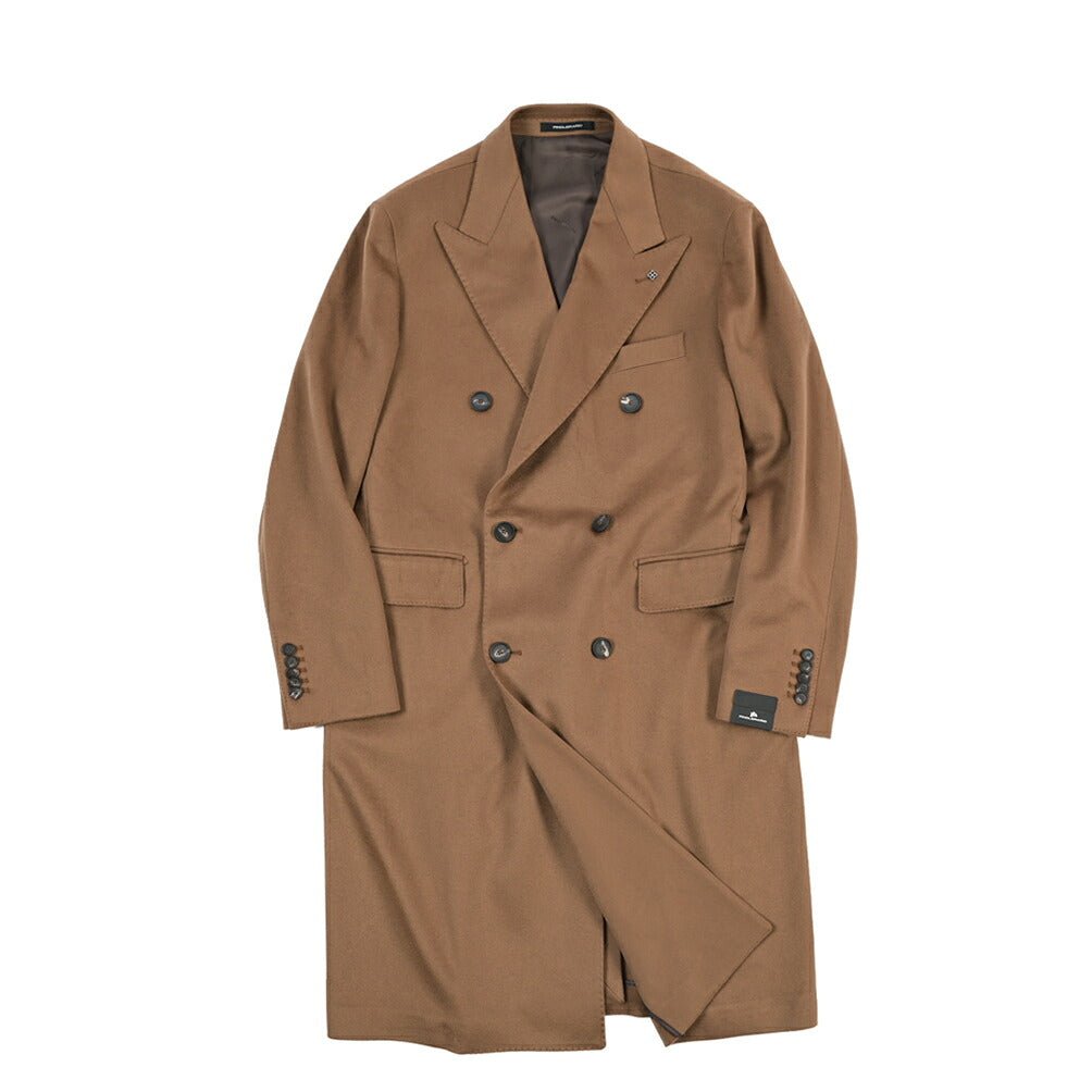 最終セール】TAGLIATORE シルク混 スーツ 最高峰ライン ブラウン48