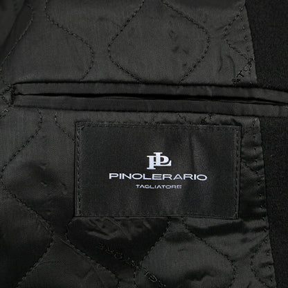 26-27AW TAGLIATORE “C-RUPERT” カシミヤ混ウール 6Bダブルブレストコート ブラック 48 | GUARDAROBA MILANO OFFICIAL STORE