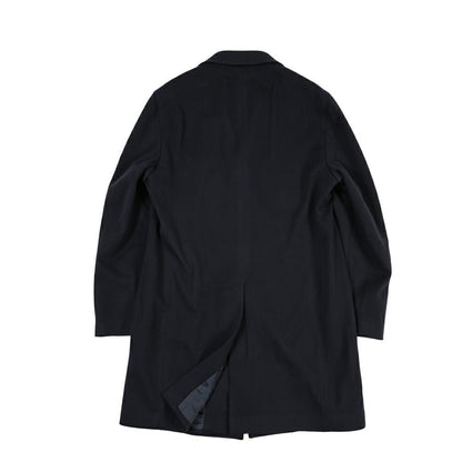 26-27AW TAGLIATORE “CFBM13X” カシミヤ混ウール 3Bシングルチェスターコート ネイビー 50 | GUARDAROBA MILANO OFFICIAL STORE
