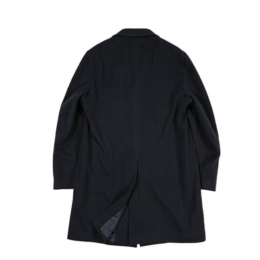 26-27AW TAGLIATORE “CFBM13X” カシミヤ混ウール 3Bシングルチェスターコート ネイビー 50 | GUARDAROBA MILANO OFFICIAL STORE