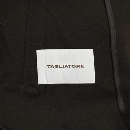 26-27AW TAGLIATORE “COLORADO” カシミヤ混ウール 3Bシングルチェスターコート / Exclusive Garment ダークブラウン 50 | GUARDAROBA MILANO OFFICIAL STORE