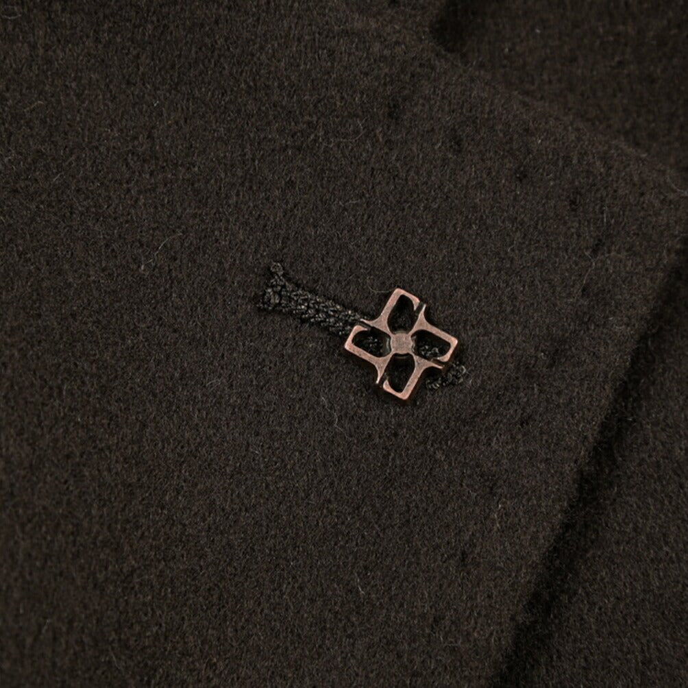 26-27AW TAGLIATORE “COLORADO” カシミヤ混ウール 3Bシングルチェスターコート / Exclusive Garment ダークブラウン 50 | GUARDAROBA MILANO OFFICIAL STORE