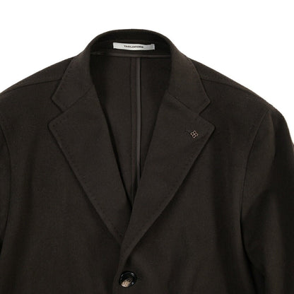 26-27AW TAGLIATORE “COLORADO” カシミヤ混ウール 3Bシングルチェスターコート / Exclusive Garment ダークブラウン 50 | GUARDAROBA MILANO OFFICIAL STORE