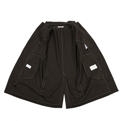 26-27AW TAGLIATORE “COLORADO” カシミヤ混ウール 3Bシングルチェスターコート / Exclusive Garment ダークブラウン 50 | GUARDAROBA MILANO OFFICIAL STORE