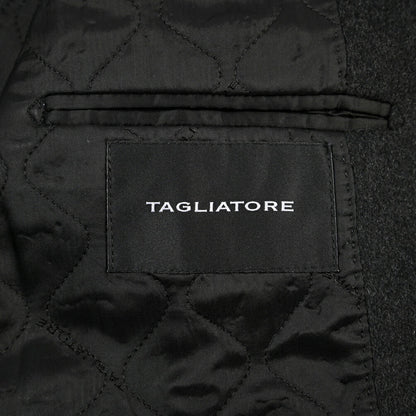 26-27AW TAGLIATORE “CSBMM3W” カシミヤ100% 3Bシングルチェスターコート ダークグレー 48 | GUARDAROBA MILANO OFFICIAL STORE