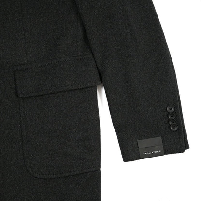 26-27AW TAGLIATORE “CSBMM3W” カシミヤ100% 3Bシングルチェスターコート ダークグレー 48 | GUARDAROBA MILANO OFFICIAL STORE