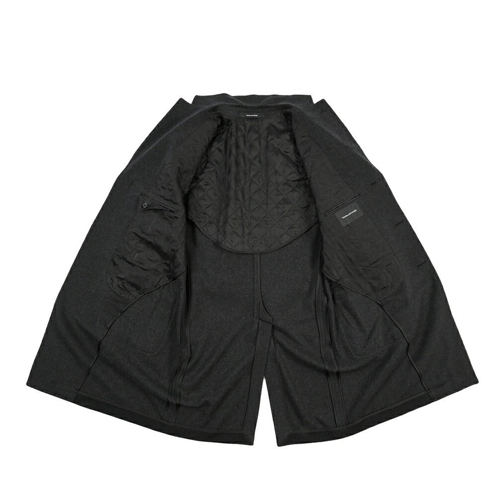 26-27AW TAGLIATORE “CSBMM3W” カシミヤ100% 3Bシングルチェスターコート ダークグレー 48 | GUARDAROBA MILANO OFFICIAL STORE
