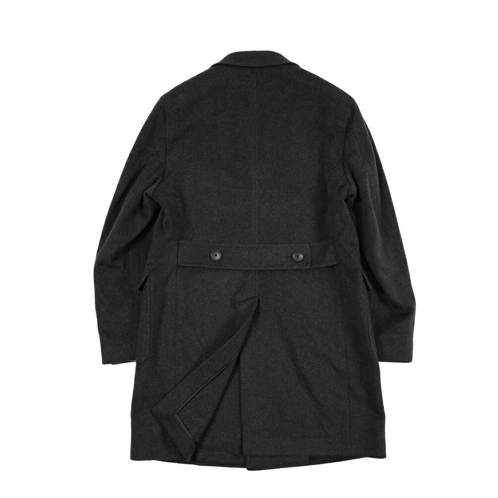 26-27AW TAGLIATORE “CSBMM3W” カシミヤ100% 3Bシングルチェスターコート ダークグレー 48 | GUARDAROBA MILANO OFFICIAL STORE