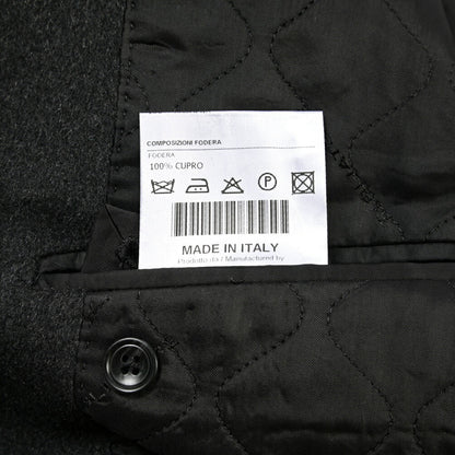 26-27AW TAGLIATORE “CSBMM3W” カシミヤ100% 3Bシングルチェスターコート ダークグレー 48 | GUARDAROBA MILANO OFFICIAL STORE