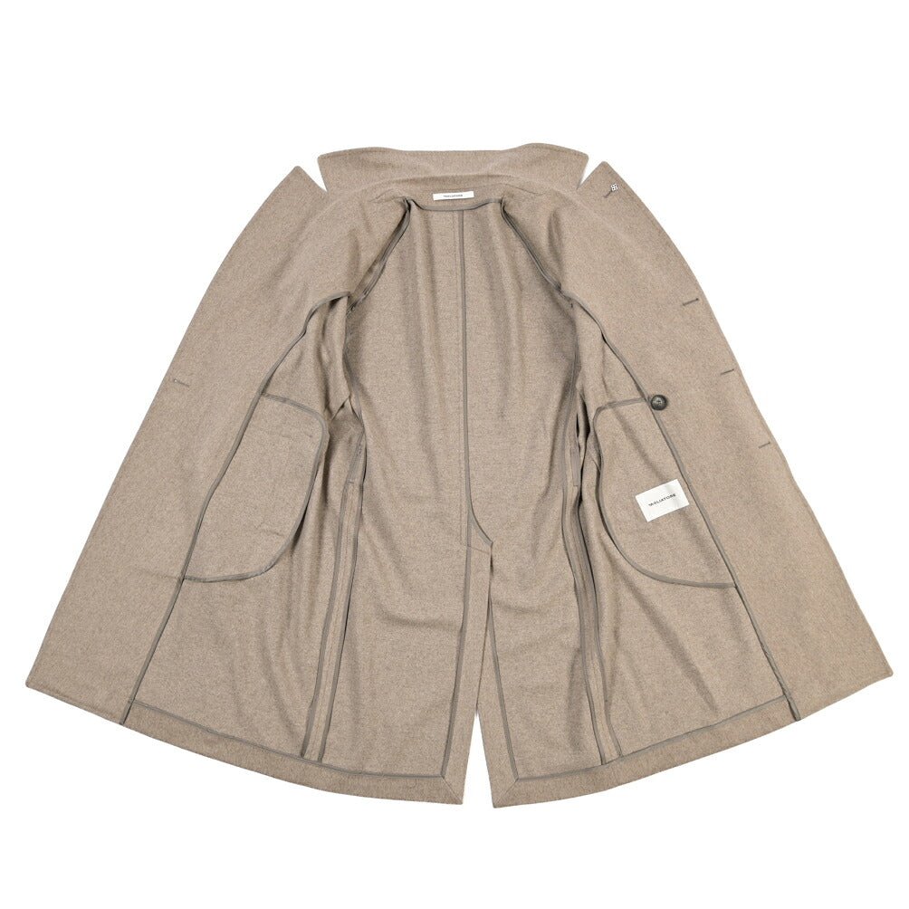 26-27AW TAGLIATORE “CSCORDEN” ヴァージンウール100% 6Bダブルチェスターコート / Loro Piana製生地(CAPOLAVORO) ベージュ 48 | GUARDAROBA MILANO OFFICIAL STORE