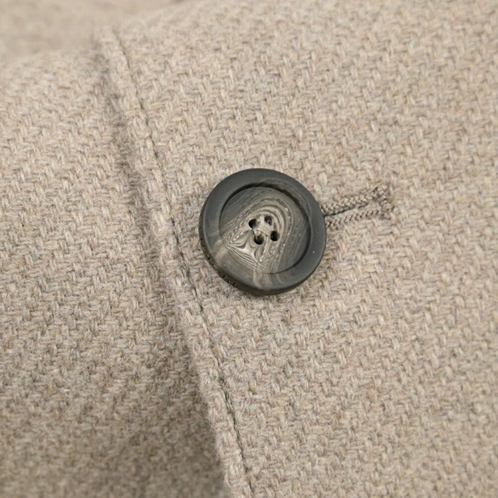 26-27AW TAGLIATORE “G-BROOK” ヴァージンウール混 サファリシャツジャケット ベージュ 48 | GUARDAROBA MILANO OFFICIAL STORE