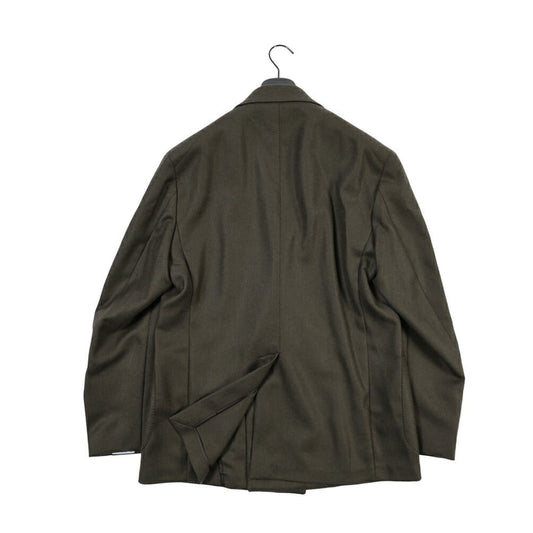 26-27AW TAGLIATORE “G-NORMAN” ヴァージンウール100% 4Bダブルテーラードジャケット カーキグリーン 48 | GUARDAROBA MILANO OFFICIAL STORE