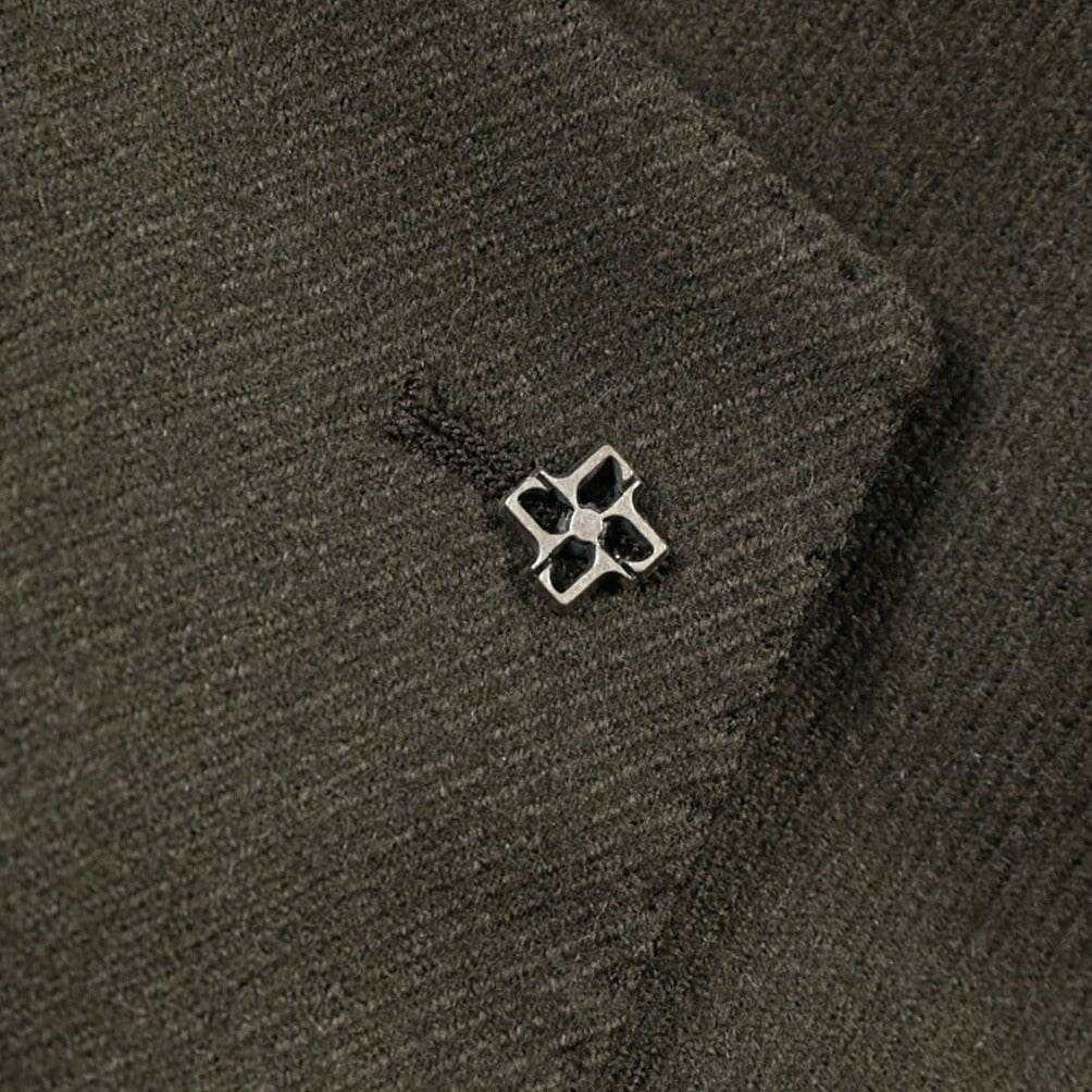 26-27AW TAGLIATORE “G-NORMAN” ヴァージンウール100% 4Bダブルテーラードジャケット カーキグリーン 48 | GUARDAROBA MILANO OFFICIAL STORE