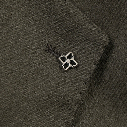 26-27AW TAGLIATORE “G-NORMAN” ヴァージンウール100% 4Bダブルテーラードジャケット カーキグリーン 48 | GUARDAROBA MILANO OFFICIAL STORE