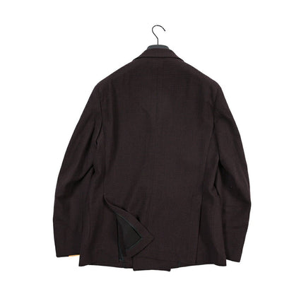 26-27AW TAGLIATORE “G-WARNER” ヴァージンウール100% 4Bダブルテーラードジャケット / Exclusive Garment ワインレッド 48 | GUARDAROBA MILANO OFFICIAL STORE