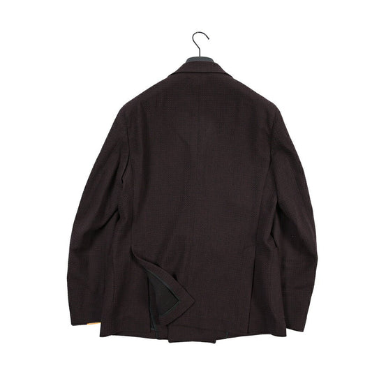 26-27AW TAGLIATORE “G-WARNER” ヴァージンウール100% 4Bダブルテーラードジャケット / Exclusive Garment ワインレッド 48 | GUARDAROBA MILANO OFFICIAL STORE