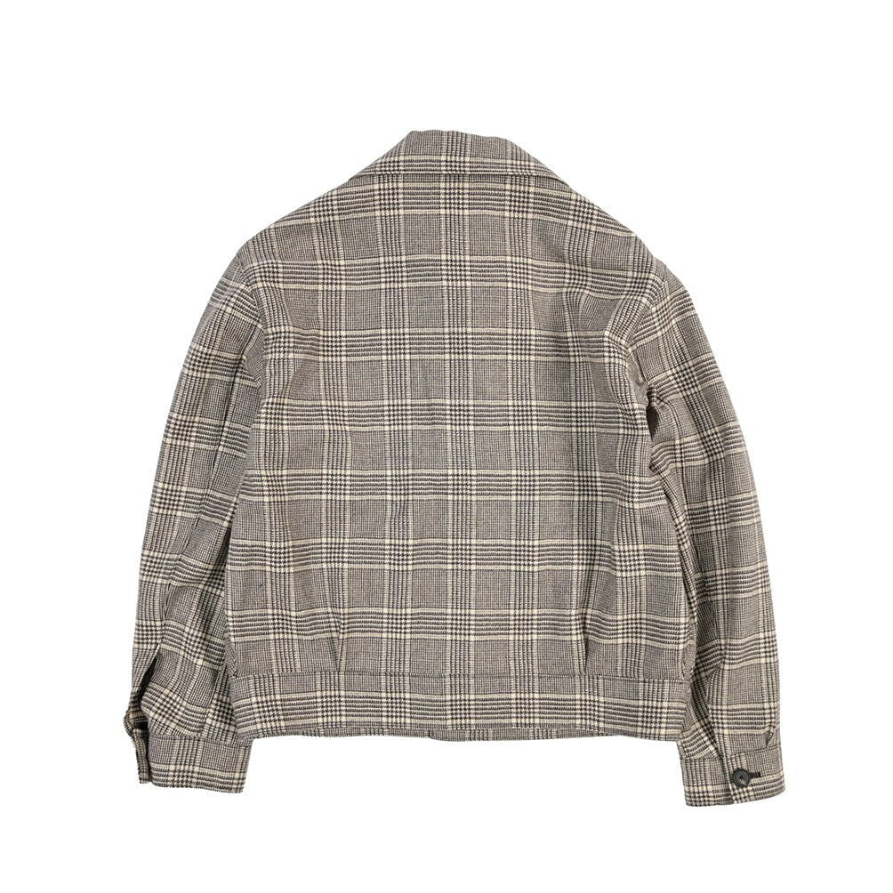 26-27AW TAGLIATORE “GARTH” ヴァージンウール100% ショートブルゾン / Exclusive Garment グレー 48 | GUARDAROBA MILANO OFFICIAL STORE