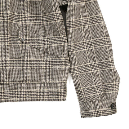 26-27AW TAGLIATORE “GARTH” ヴァージンウール100% ショートブルゾン / Exclusive Garment グレー 48 | GUARDAROBA MILANO OFFICIAL STORE