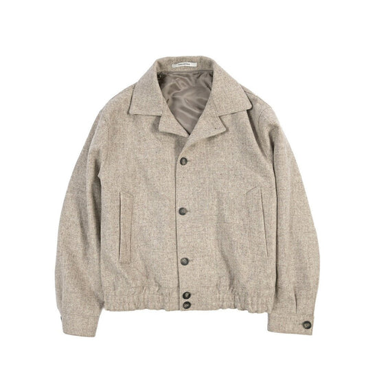 26-27AW TAGLIATORE “GAYELORD” ヴァージンウール100% ショートブルゾン ベージュ 48 | GUARDAROBA MILANO OFFICIAL STORE