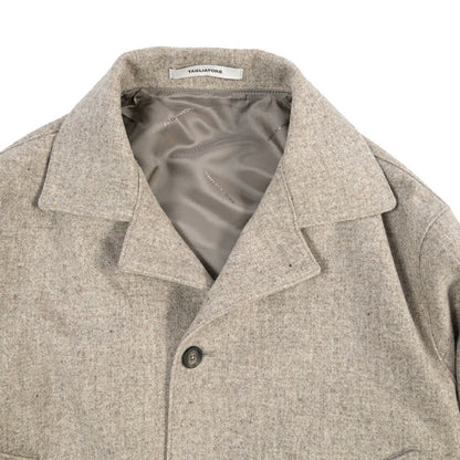 26-27AW TAGLIATORE “GAYELORD” ヴァージンウール100% ショートブルゾン ベージュ 48 | GUARDAROBA MILANO OFFICIAL STORE
