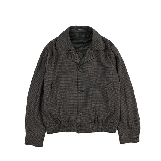 26-27AW TAGLIATORE “GAYELORD” ウール混コットン ショートブルゾン / Exclusive Garment ブラウン 48 | GUARDAROBA MILANO OFFICIAL STORE