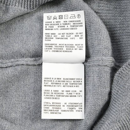 26-27AW TAGLIATORE “HOCHE” ヴァージンウール100% ハーフジップニットセーター グレー 50 | GUARDAROBA MILANO OFFICIAL STORE