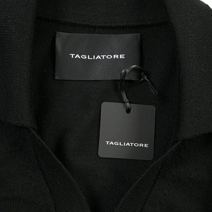 26-27AW TAGLIATORE “HORUS” エクストラファインメリノウール100% ニットカーディガン ブラック 48 | GUARDAROBA MILANO OFFICIAL STORE