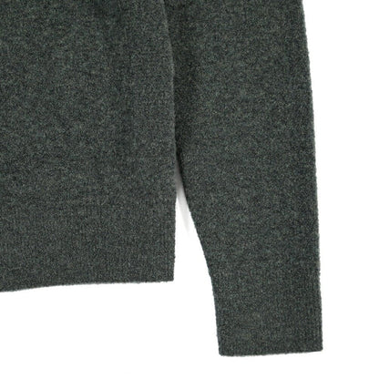 26-27AW TAGLIATORE “KEID” コットン混ウール ニットブルゾン カーキグリーン 48 | GUARDAROBA MILANO OFFICIAL STORE