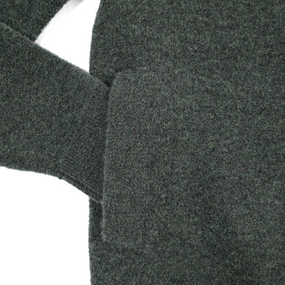 26-27AW TAGLIATORE “KEID” コットン混ウール ニットブルゾン カーキグリーン 48 | GUARDAROBA MILANO OFFICIAL STORE