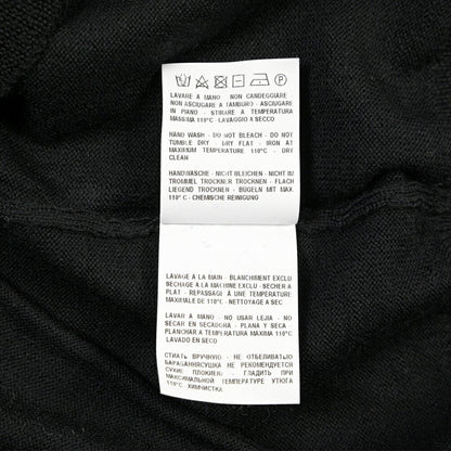 26-27AW TAGLIATORE “MICK” ヴァージンウール100% Vネックニットセーター ブラック 50 | GUARDAROBA MILANO OFFICIAL STORE