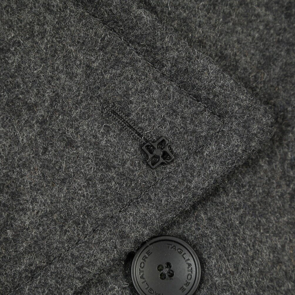 26-27AW TAGLIATORE “MONACO/F” ヴァージンウール混 Pコート グレー 48 | GUARDAROBA MILANO OFFICIAL STORE