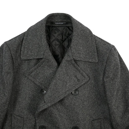26-27AW TAGLIATORE “MONACO/F” ヴァージンウール混 Pコート グレー 48 | GUARDAROBA MILANO OFFICIAL STORE