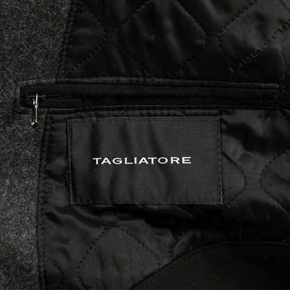 26-27AW TAGLIATORE “MONACO/F” ヴァージンウール混 Pコート グレー 48 | GUARDAROBA MILANO OFFICIAL STORE