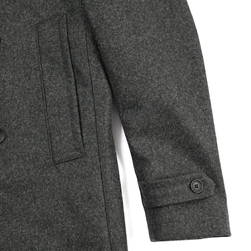 26-27AW TAGLIATORE “MONACO/F” ヴァージンウール混 Pコート グレー 48 | GUARDAROBA MILANO OFFICIAL STORE