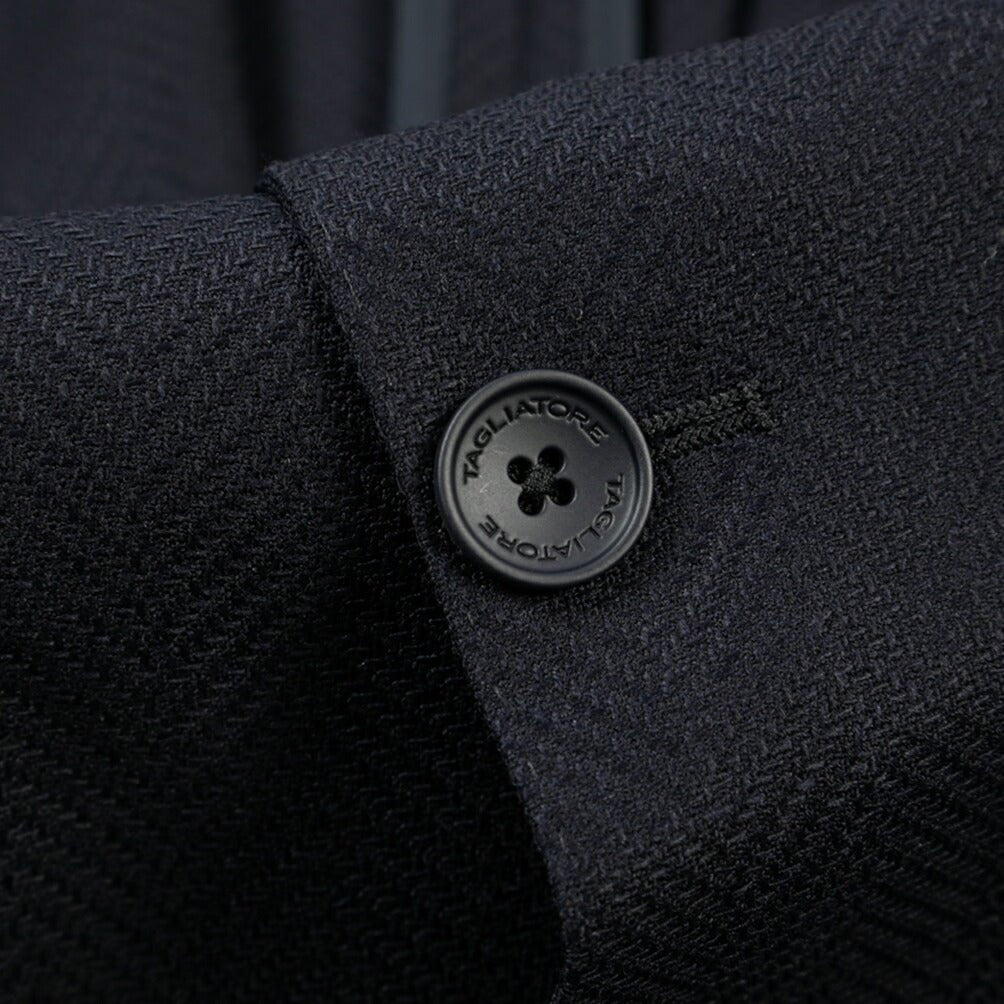 26-27AW TAGLIATORE “MONTECARLO” ヴァージンウール100% 2Bシングルテーラードジャケット ネイビー 48 | GUARDAROBA MILANO OFFICIAL STORE