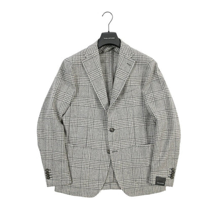 26-27AW TAGLIATORE “MONTECARLO” ヴァージンウール100% 2Bシングルテーラードジャケット グレー 48 | GUARDAROBA MILANO OFFICIAL STORE