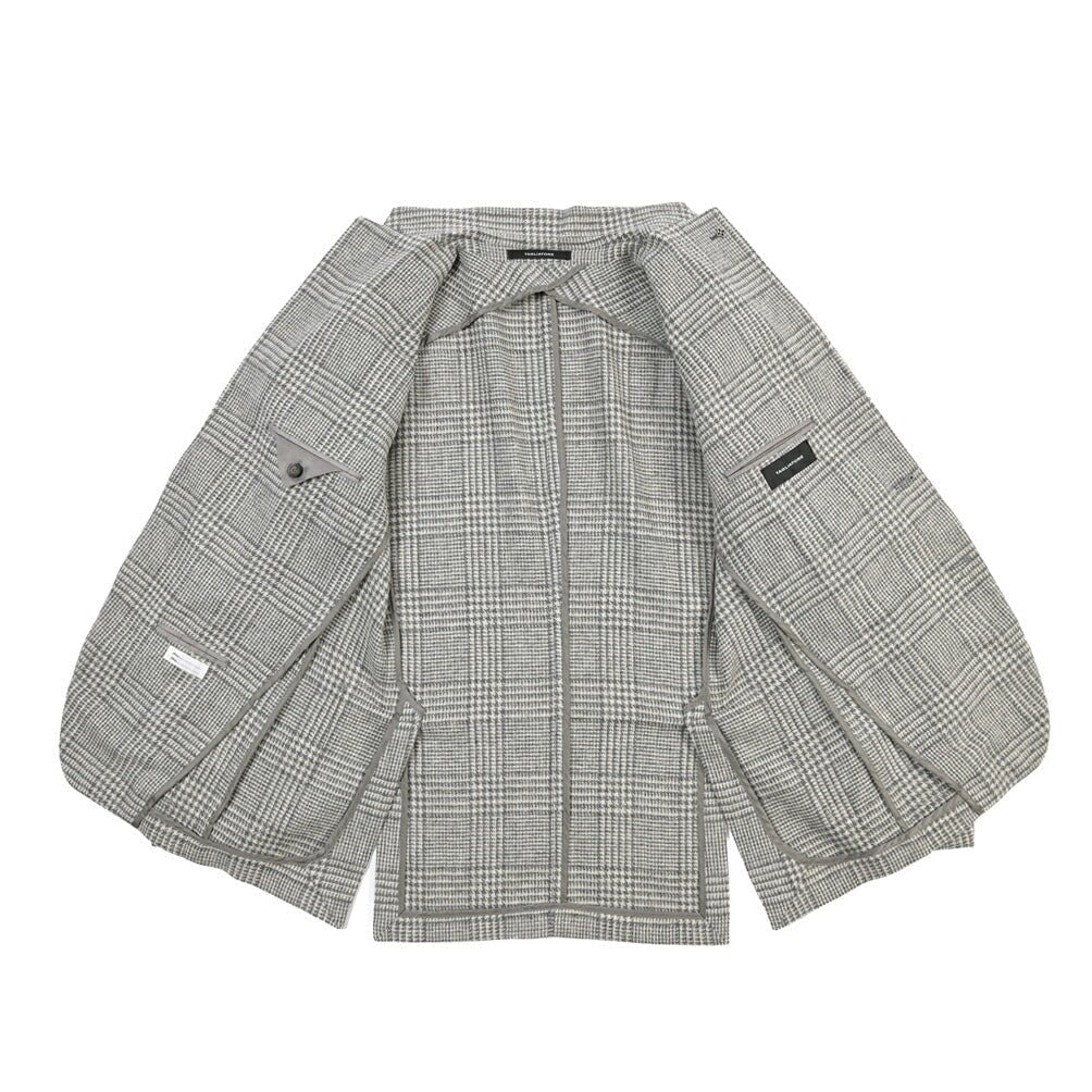 26-27AW TAGLIATORE “MONTECARLO” ヴァージンウール100% 2Bシングルテーラードジャケット グレー 48 | GUARDAROBA MILANO OFFICIAL STORE