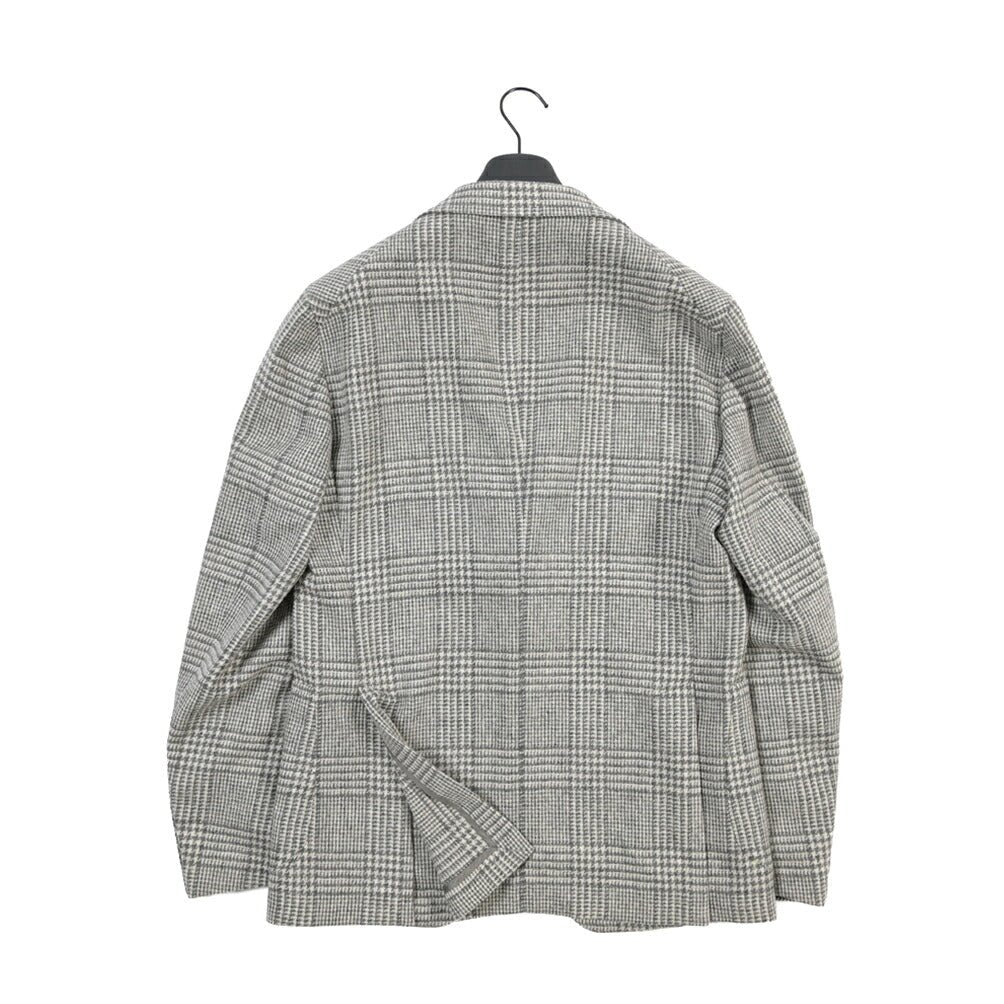 26-27AW TAGLIATORE “MONTECARLO” ヴァージンウール100% 2Bシングルテーラードジャケット グレー 48 | GUARDAROBA MILANO OFFICIAL STORE