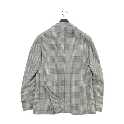 26-27AW TAGLIATORE “MONTECARLO” ヴァージンウール100% 2Bシングルテーラードジャケット グレー 48 | GUARDAROBA MILANO OFFICIAL STORE