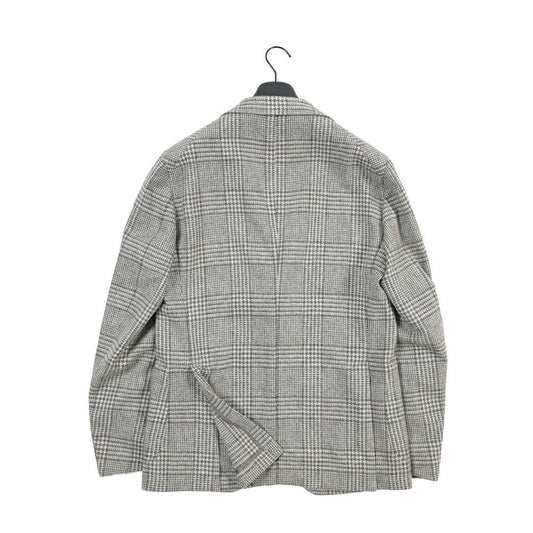 26-27AW TAGLIATORE “MONTECARLO” ヴァージンウール100% 2Bシングルテーラードジャケット グレー 48 | GUARDAROBA MILANO OFFICIAL STORE