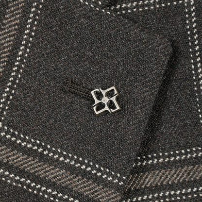 26-27AW TAGLIATORE “MONTECARLO” ヴァージンウール100% 2Bシングルテーラードジャケット ブラウン 48 | GUARDAROBA MILANO OFFICIAL STORE