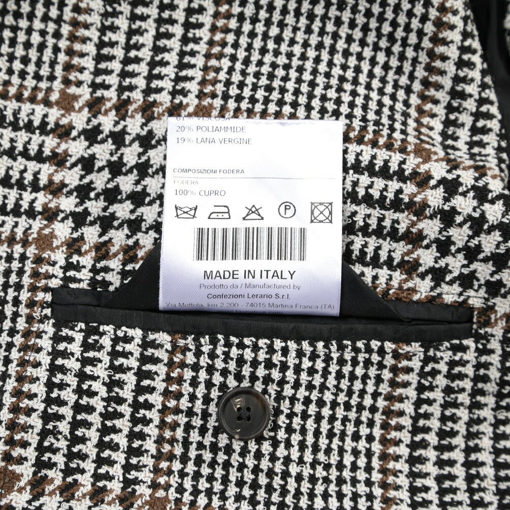 26-27AW TAGLIATORE “MONTECARLO” ビスコース混 2Bシングルテーラードジャケット / Exclusive Garment グレー 50 | GUARDAROBA MILANO OFFICIAL STORE