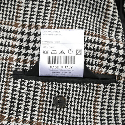 26-27AW TAGLIATORE “MONTECARLO” ビスコース混 2Bシングルテーラードジャケット / Exclusive Garment グレー 50 | GUARDAROBA MILANO OFFICIAL STORE